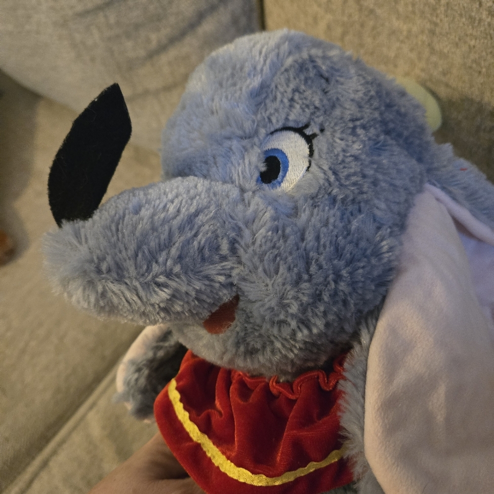 Authentic Disney Store Dumbo Plush Genuine Original‎ 12” Stuffed Animal Adorable